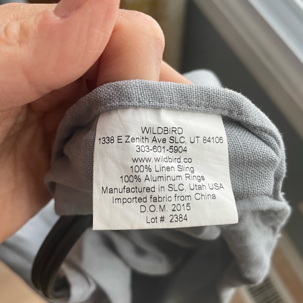 WildBird linen ring sling - Picture 7 of 8